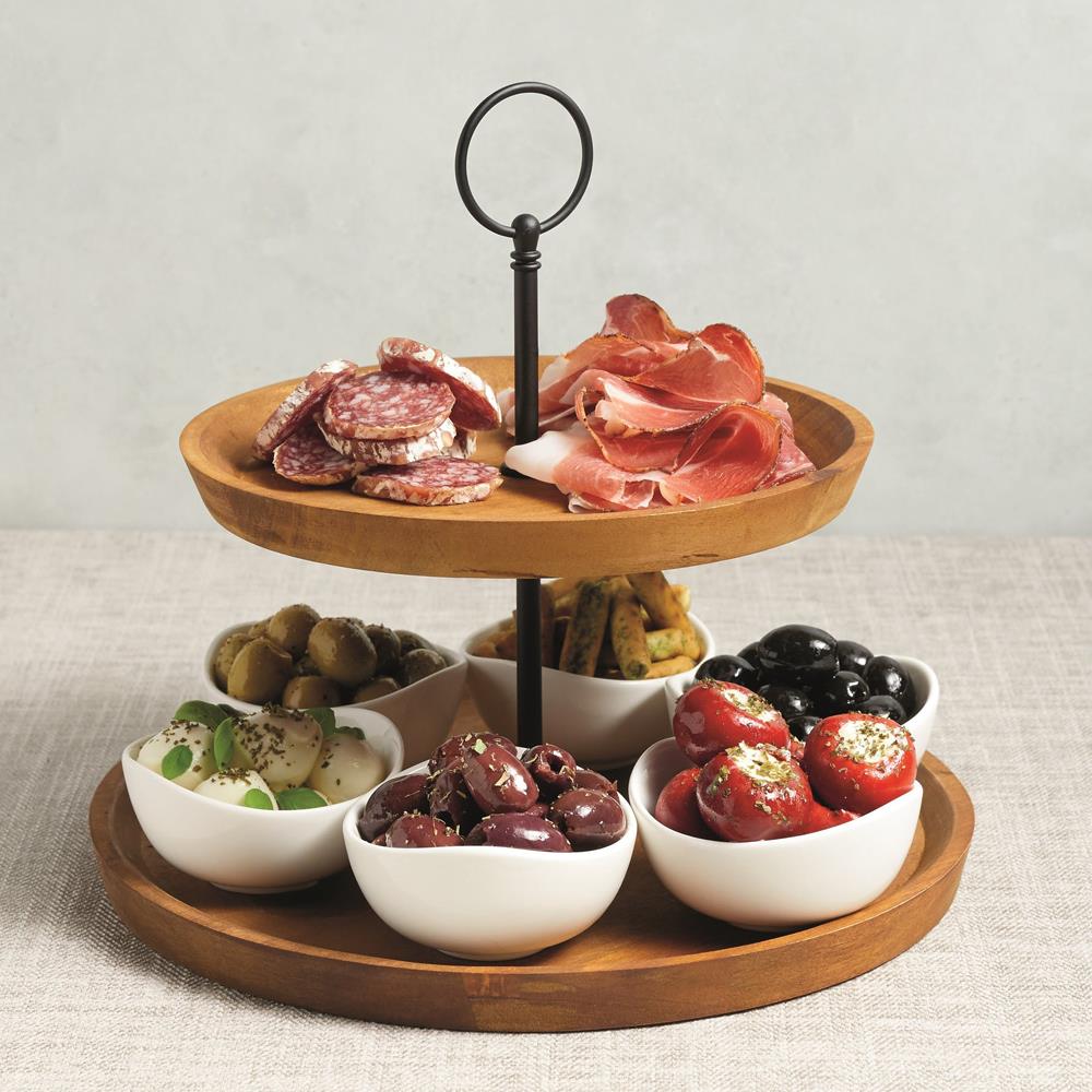 Artesa Appertiser Two Tier Serving Set